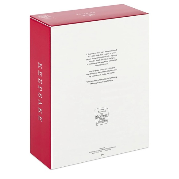 Nightmare Before Christmas Set of 9 Ornaments Halloween Town NIB Hallmark 2023 - Picture 2 of 4